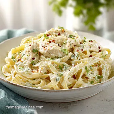 Chicken Fettuccine Alfredo in 30 Minutes