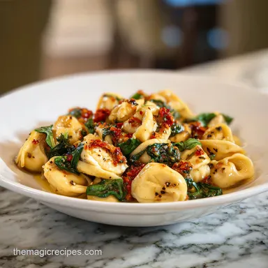 Chicken Tortellini in 20 Minutes: Italian Main Course