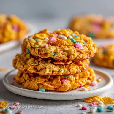 Easy Cornflake Cookies in 20 Minutes - Crispy Texture Recipe Card