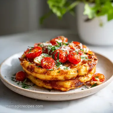 Easy Keto Pizza Chaffles in 14 Minutes