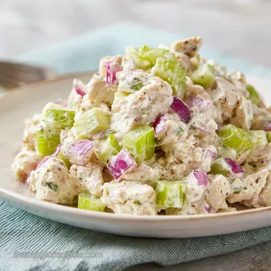 Chicken Salad in 15 Minutes Recipe Card