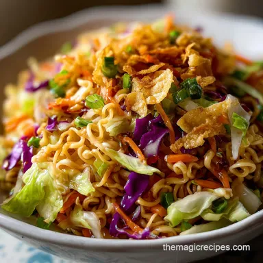 Easy Ramen Noodle Salad Recipe in 20 Minutes