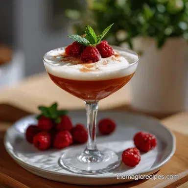 French Martini: The Classy Cousin Recipe (Easy Elegant) Recipe Card