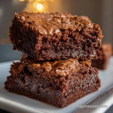 Homemade Brownie Recipe: Seriously Fudgy Crinkle Top