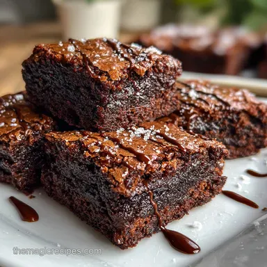 Fudgy Football Brownies: Ready in 30 Min Baked Recipe Card