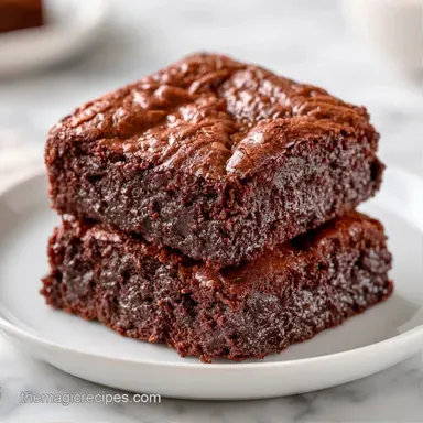 Zucchini Brownies in 45 Minutes Recipe Card