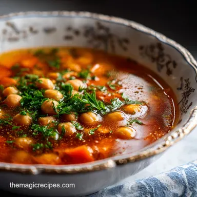 Garbanzo Bean Soup in 30 Minutes: A Silky Spanish Stew