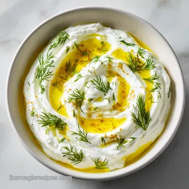 Greek Yogurt Garlic Dip in 5 Minutes Recipe Card