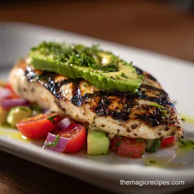 Grilled California Avocado Chicken in 25 Minutes