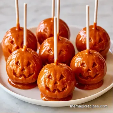 Halloween Cake Pops with Cake Mix Recipe Card