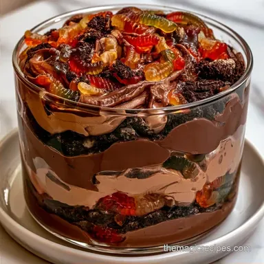 Halloween Dirt Cups for 8 Servings