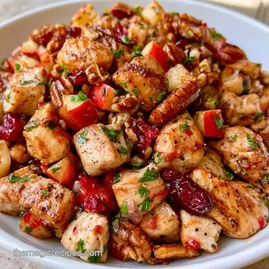 Harvest Chicken Salad in 25 Minutes Recipe Card