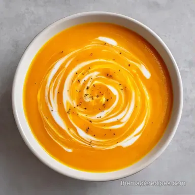 Harvest Squash Roasted Soup: Creamy Recipe Card