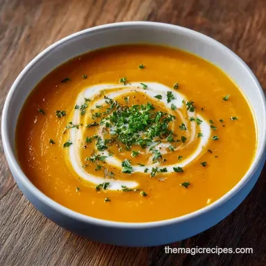 Harvest Squash Roasted Soup: Creamy
