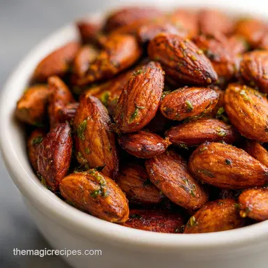 Healthy Roasted Almond Snack in 35 Mins