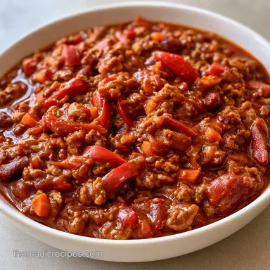 Healthy Slow Cooker Turkey Chili for 6