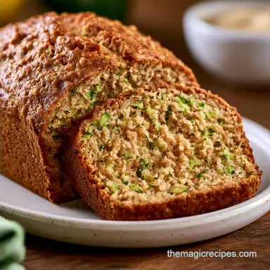 Healthy Zucchini Bread Recipe: 1 Loaf