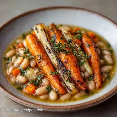 Hearty Bean Roasted Soup: Velvety Texture