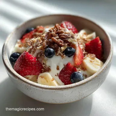 High Protein Snack Recipe with Greek Yogurt That ll Keep You Full Recipe Card