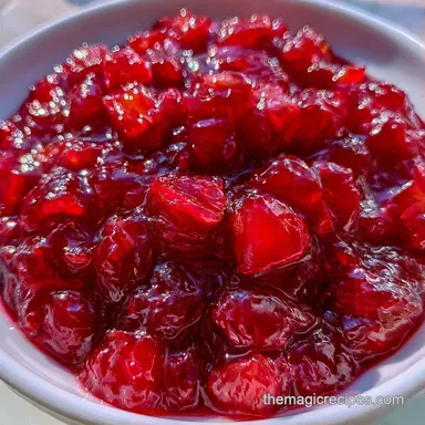 Rhubarb Sauce in 25 Minutes Recipe Card