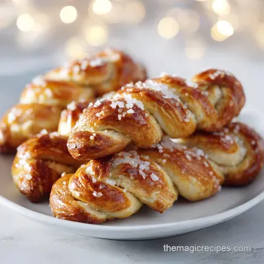 Soft Pretzel Recipe in 90 Minutes Recipe Card
