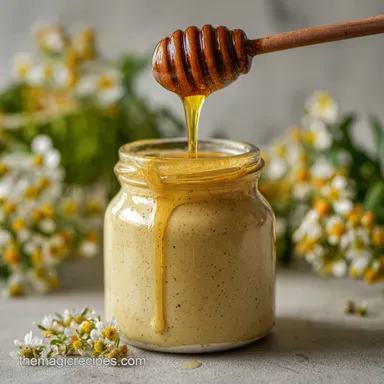 Honey Mustard: Creamy, Tangy & Easy Homemade Sauce Recipe Card