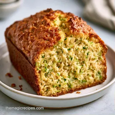 Keto Zucchini Bread with Almond Flour Recipe Card