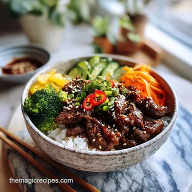 Korean Beef Bowls Recipe in 20 Minutes