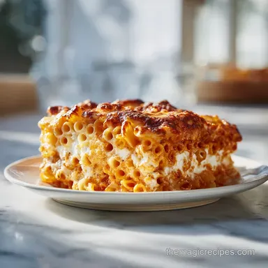 Lasagna Recipe With Ricotta: Baked Recipe Card