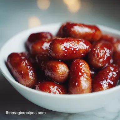 Lil Smokies Recipe: Sweet Chili & Jelly Glaze