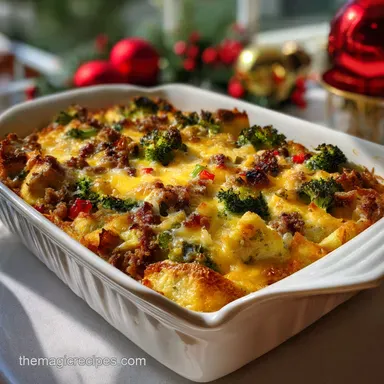 Christmas Morning Breakfast: Buttery Croissant Bake