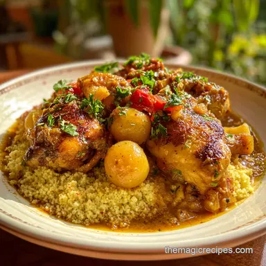 Platos Marroqu&iacute;es con Pollo en 1 Hora