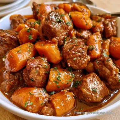 Middle Eastern Lamb Stew for 4 Servings