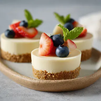Mini Cheesecakes Recipe for 12 Servings