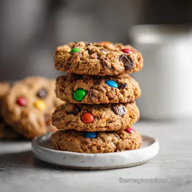 Monster Cookie Protein Balls Recipe - No Bake & High Protein