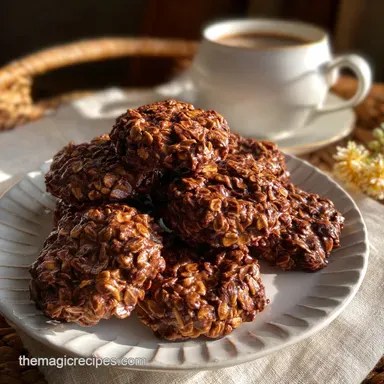No Bake Chocolate Oatmeal Cookies: Fudgy & Fast Recipe Card