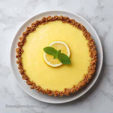 No Bake Lemon Icebox Pie: Creamy Recipe Card