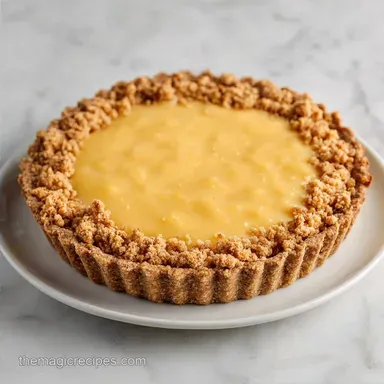 No Bake Lemon Icebox Pie: Creamy