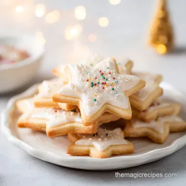 Sugar Cookies: Flawless, No-Spread Recipe for Decorating Recipe Card