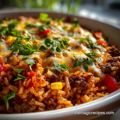 Recetas de Comida Sencillas: One Pot Beef Rice Ready in 30 Min