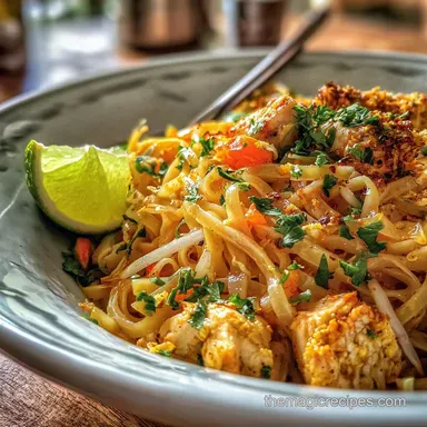 Pad Thai Ready in 30 Min: Authentic Recipe