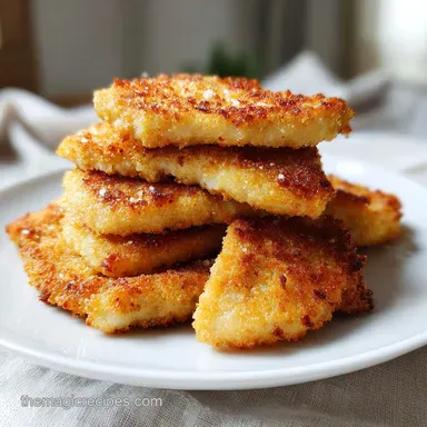 Parmesan Crusted Chicken in 35 Minutes: Crispy and Baked