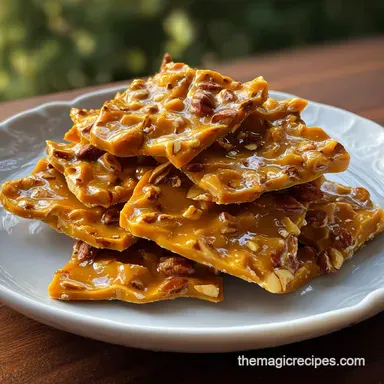 Peanut Brittle in 15 Minutes: Crispy, Toasted Nut Candy Recipe Card