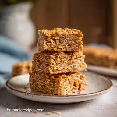 Peanut Butter Energy Bars in 10 Minutes