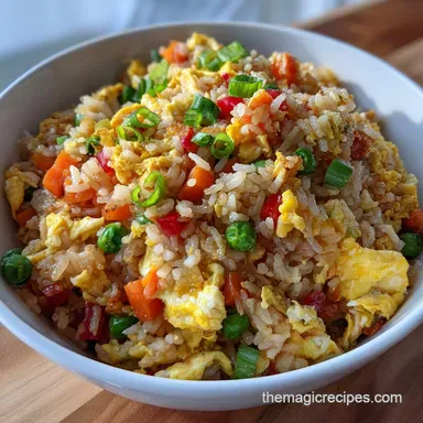 Egg Fried Rice: The Perfect Crispy, Fluffy Authentic Recipe Recipe Card