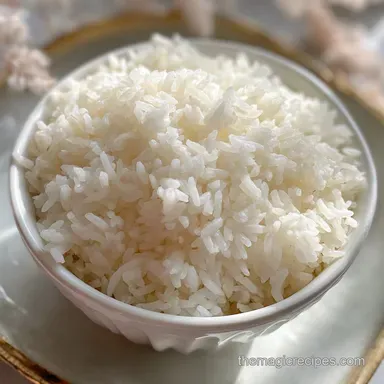Jasmine Rice: Ready in 20 Minutes Recipe Card