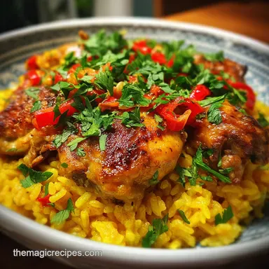 Idea de Comida con Pollo y Arroz One-Pot