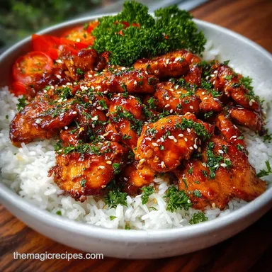 Pollo Teriyaki Receta: Pan-Seared with Velvety Texture Recipe Card
