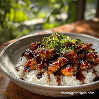 Pollo Teriyaki Receta: Pan-Seared with Velvety Texture
