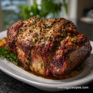 Prime Rib Roast Oven: The Best Edge-to-Edge Pink Recipe Card
